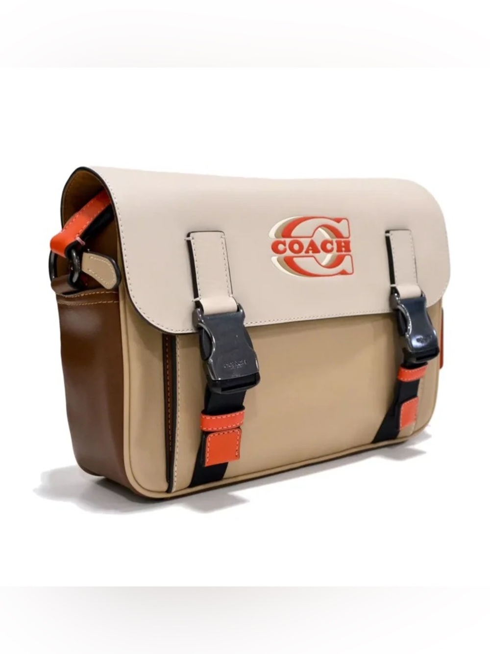 Coach Track Crossbody in color block - Picture 4 of 7